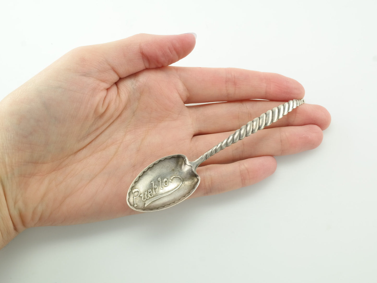 1891 Antique Pueblo, Co Teaspoon Sterling Silver by Whiting