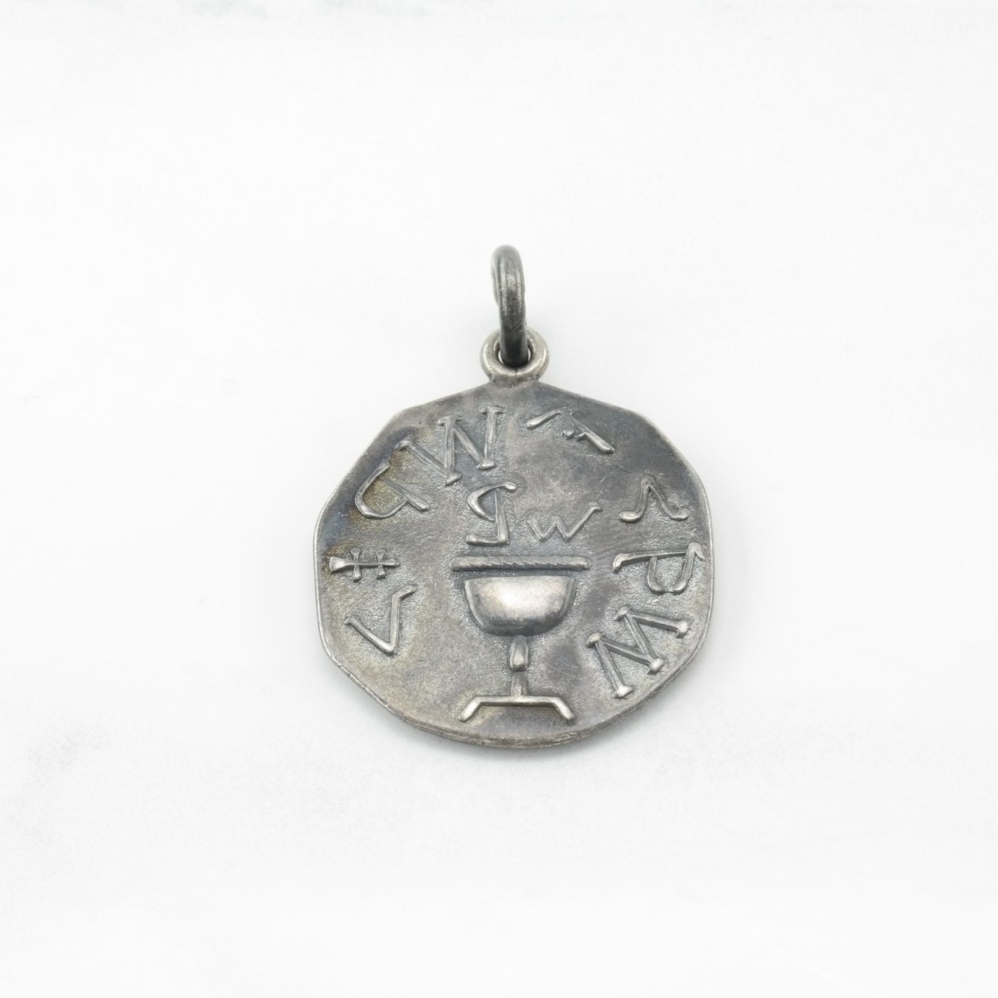 Vintage Masonic Royal Arch Sterling Silver Pendant
