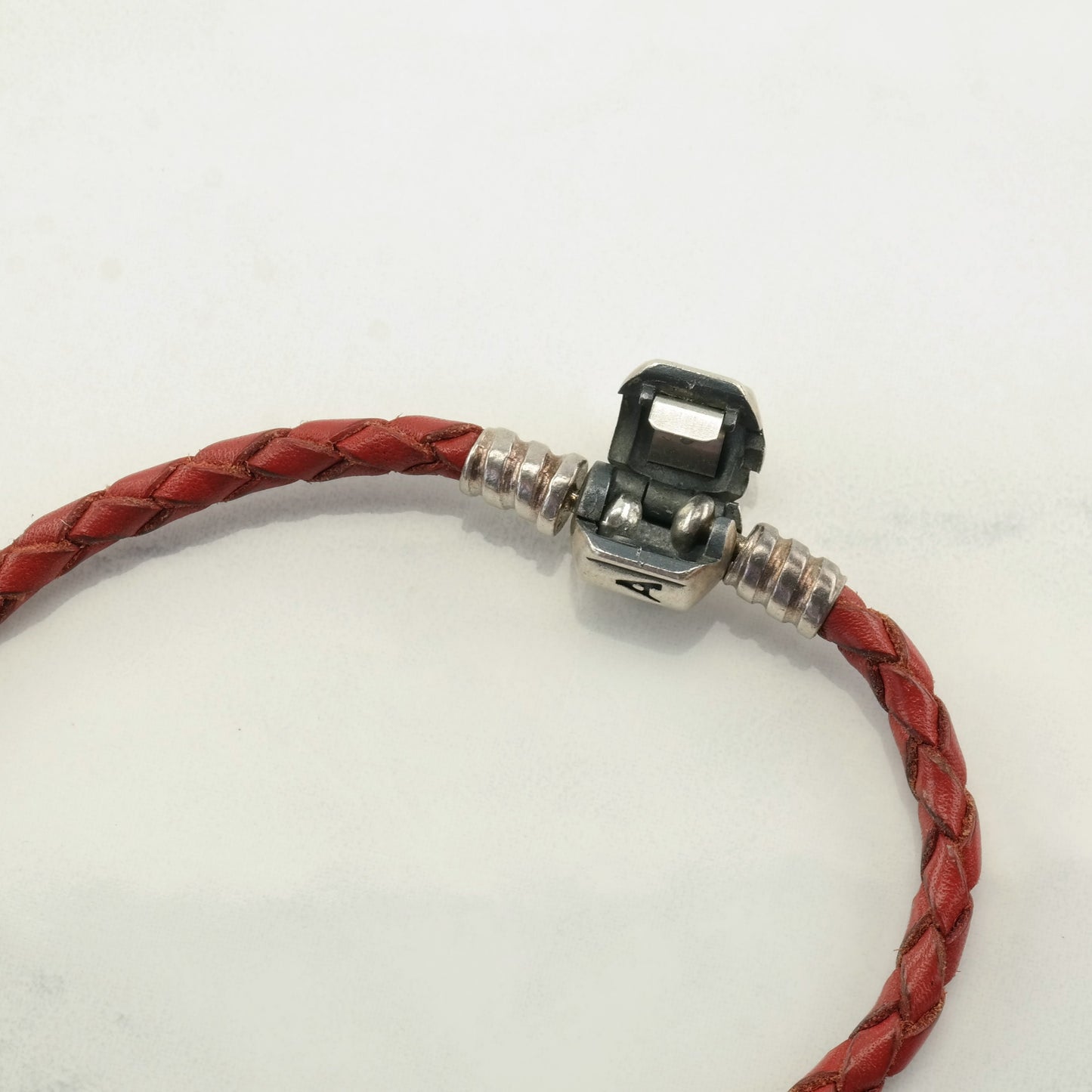 Vintage Pandora Sterling Silver Charm Bracelet