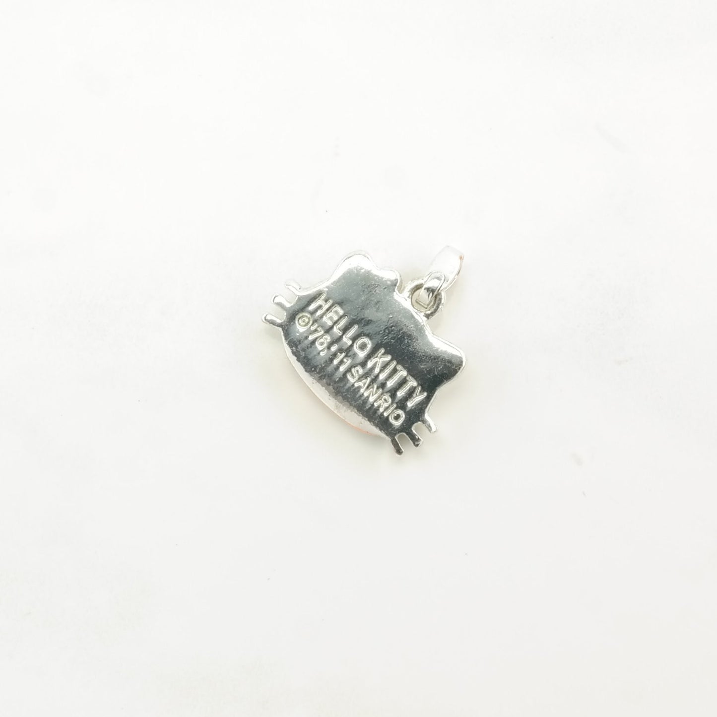 Vintage CZ Hello Kitty Sterling Silver Pendant