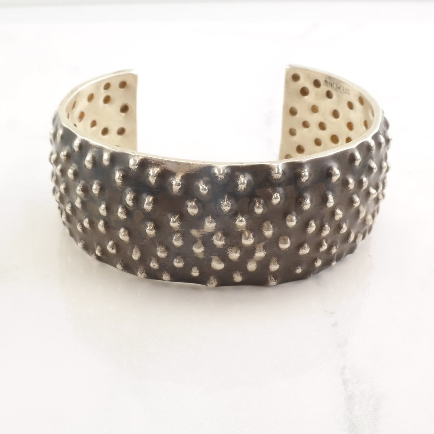 Dakota T. Willie Sterling Silver Cuff Bracelet Oxidized BR215