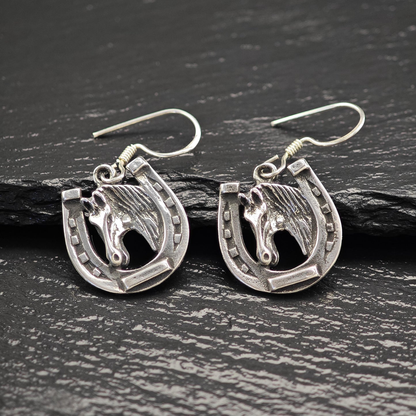 Choice of Vintage Fish Hook Earrings Sterling Silver