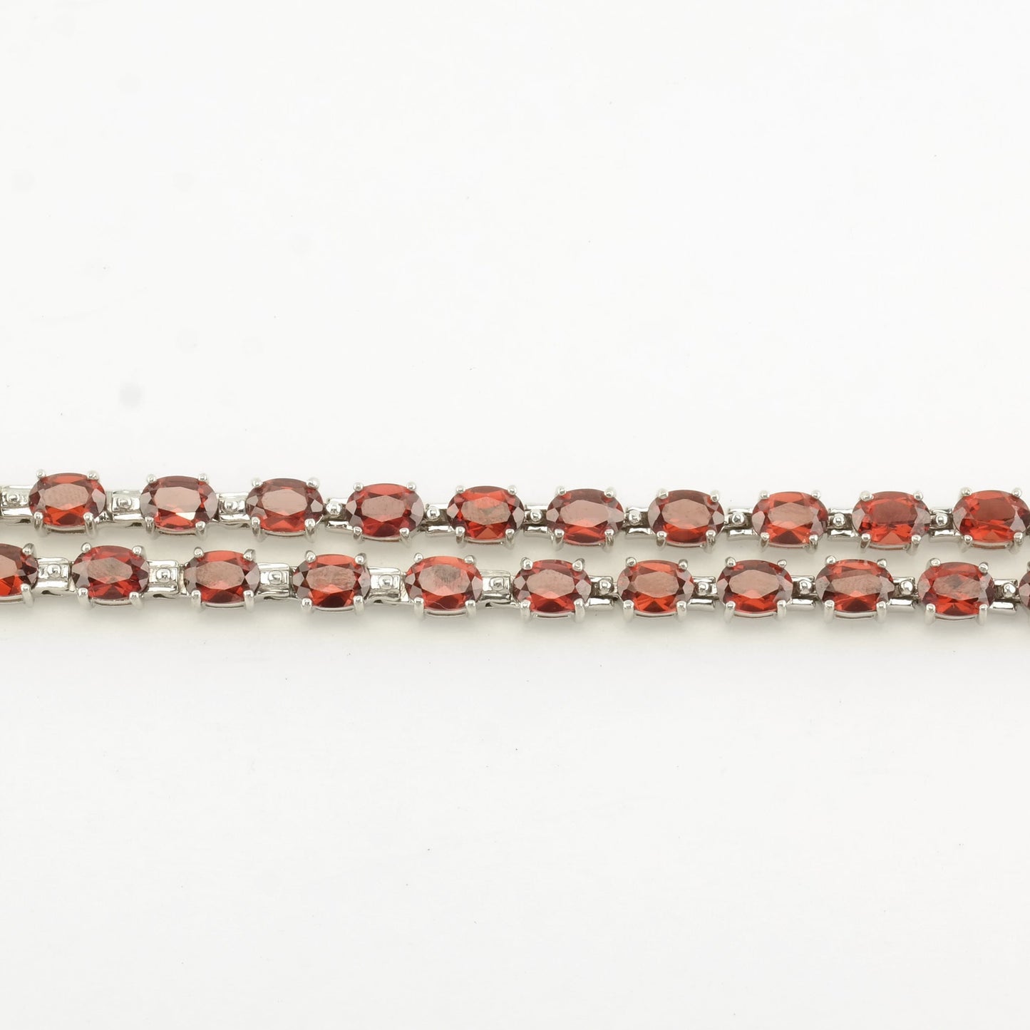 Sterling Silver Garnet Necklace