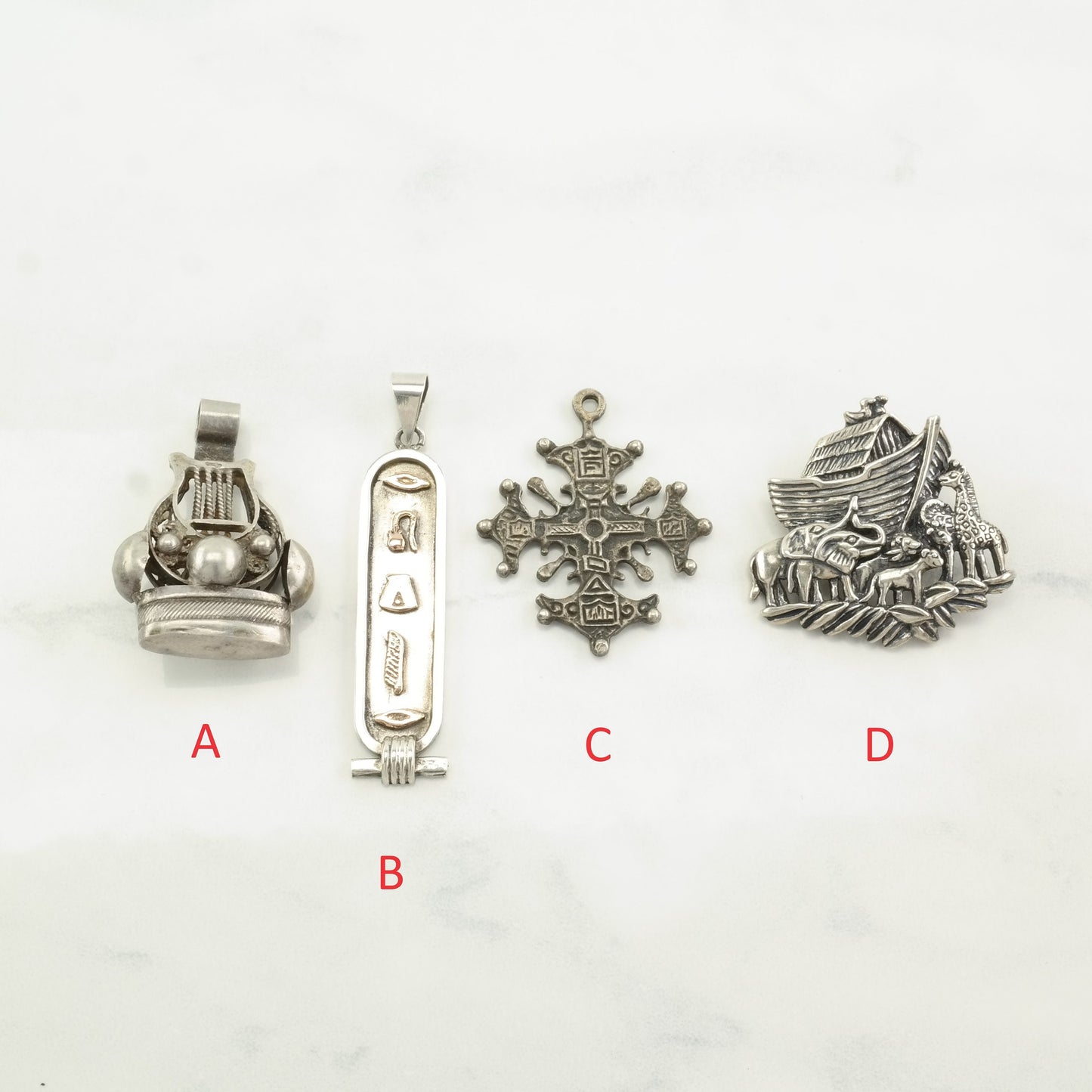 Vintage Choice Of Sterling Silver Pendant