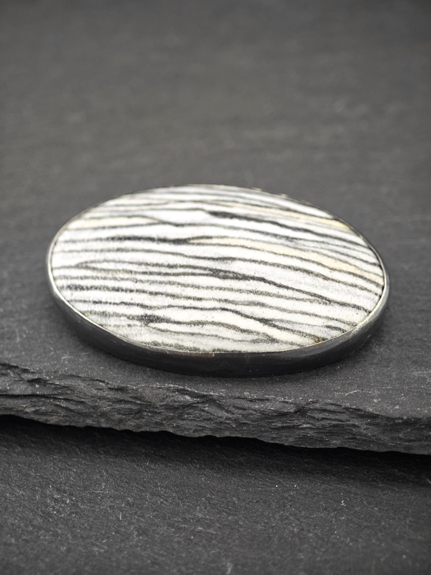 Vintage Designer Sterling Silver Brooch