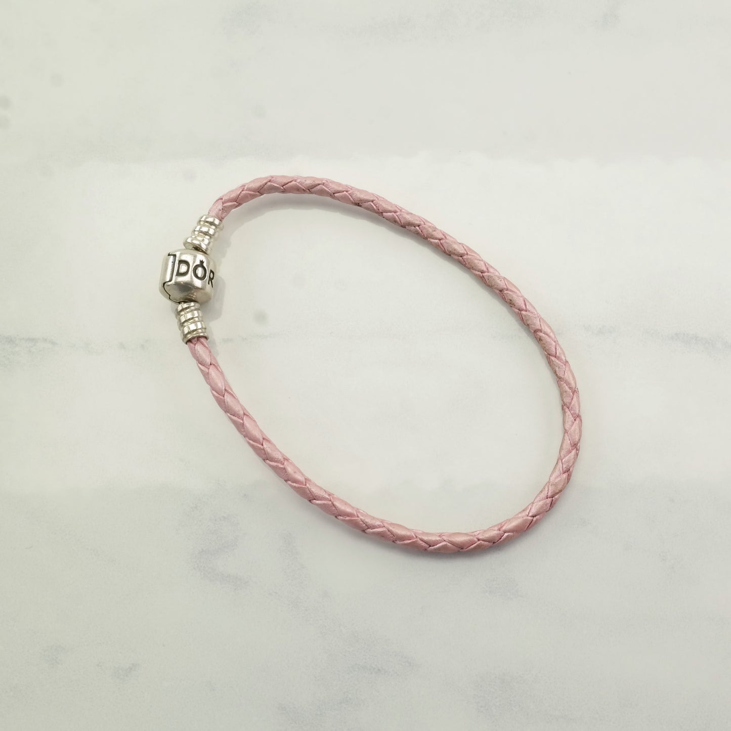 Vintage Pandora Sterling Silver Charm Bracelet