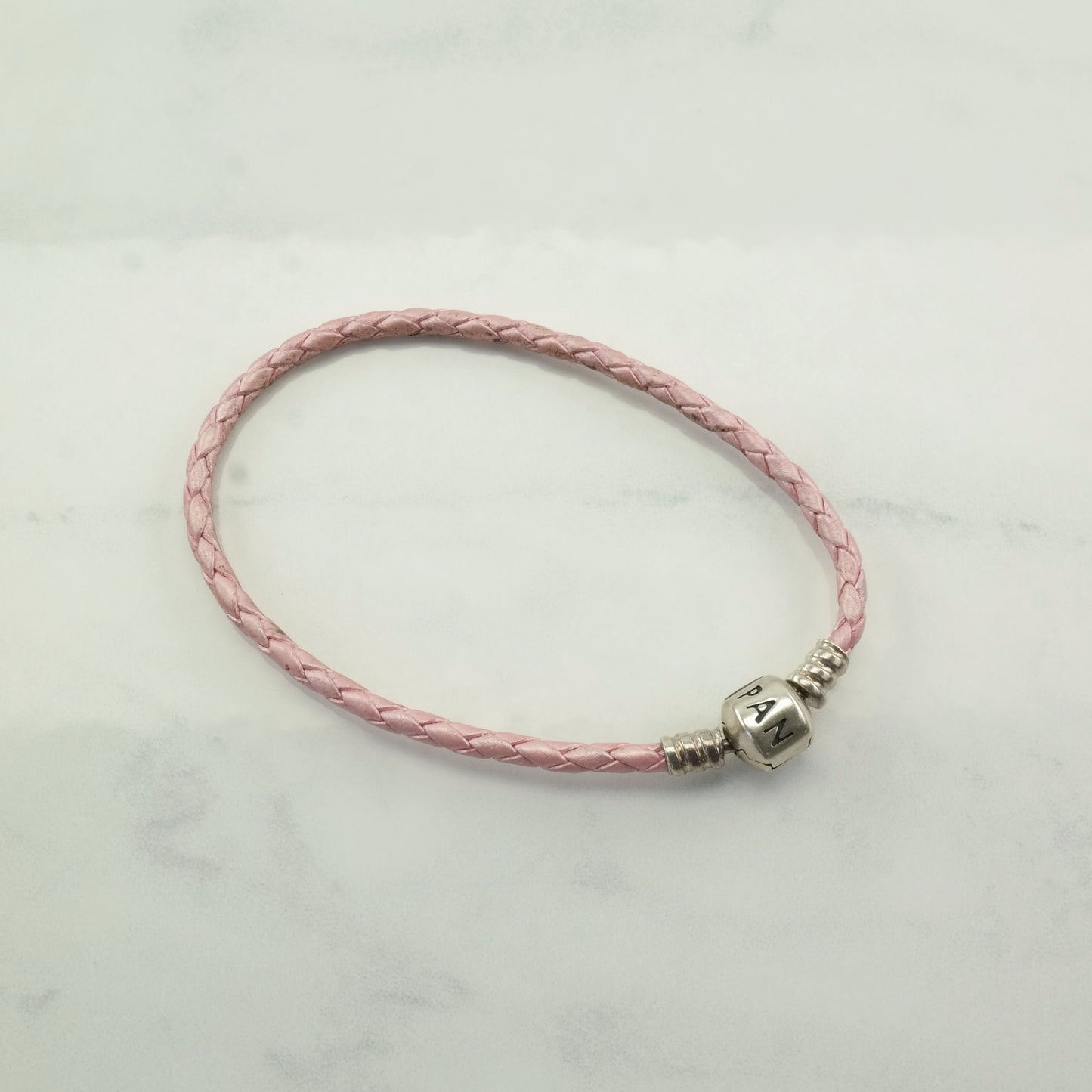 Vintage Pandora Sterling Silver Charm Bracelet