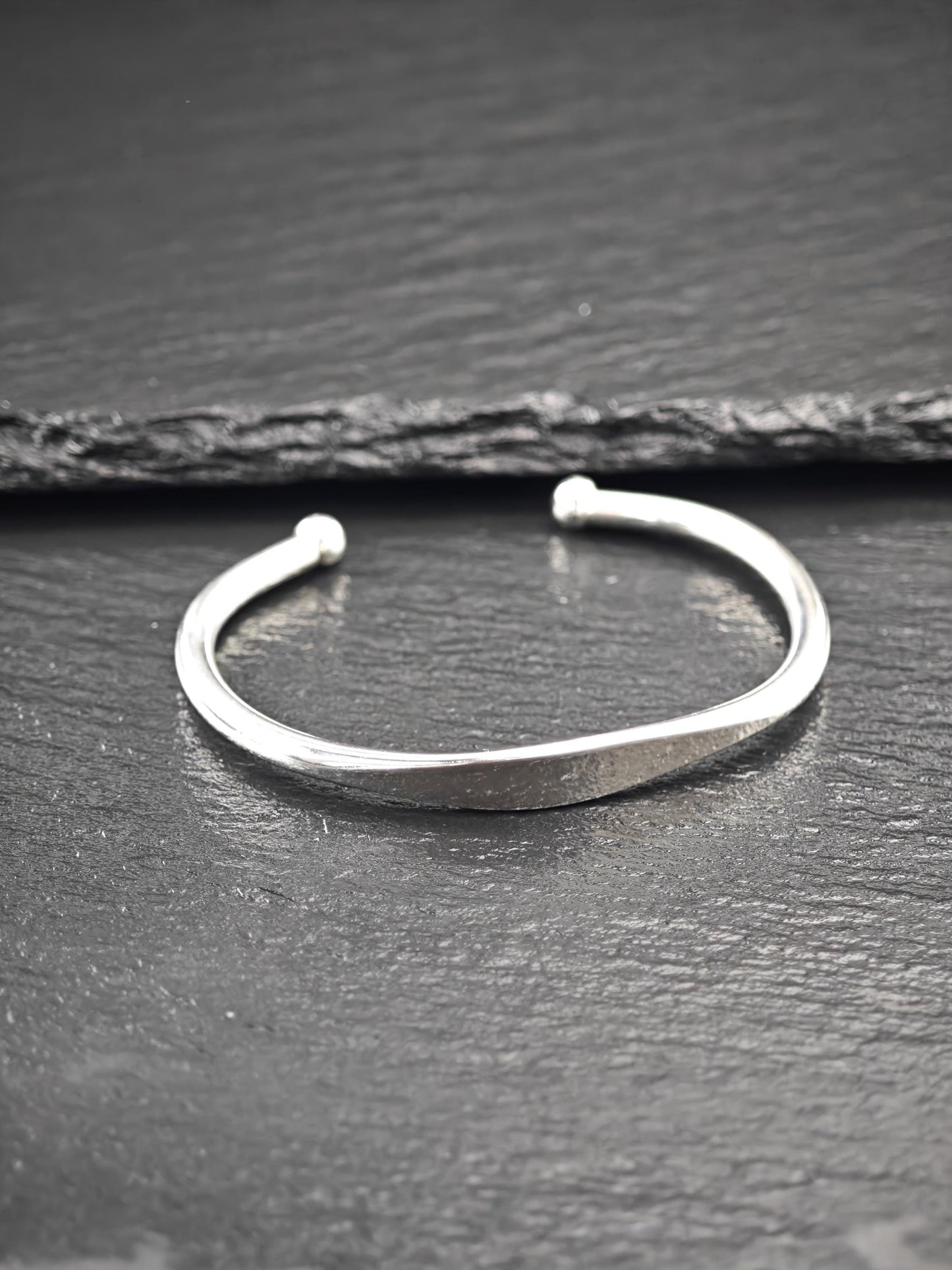 Vintage Denmark Cuff Bracelet Sterling Silver