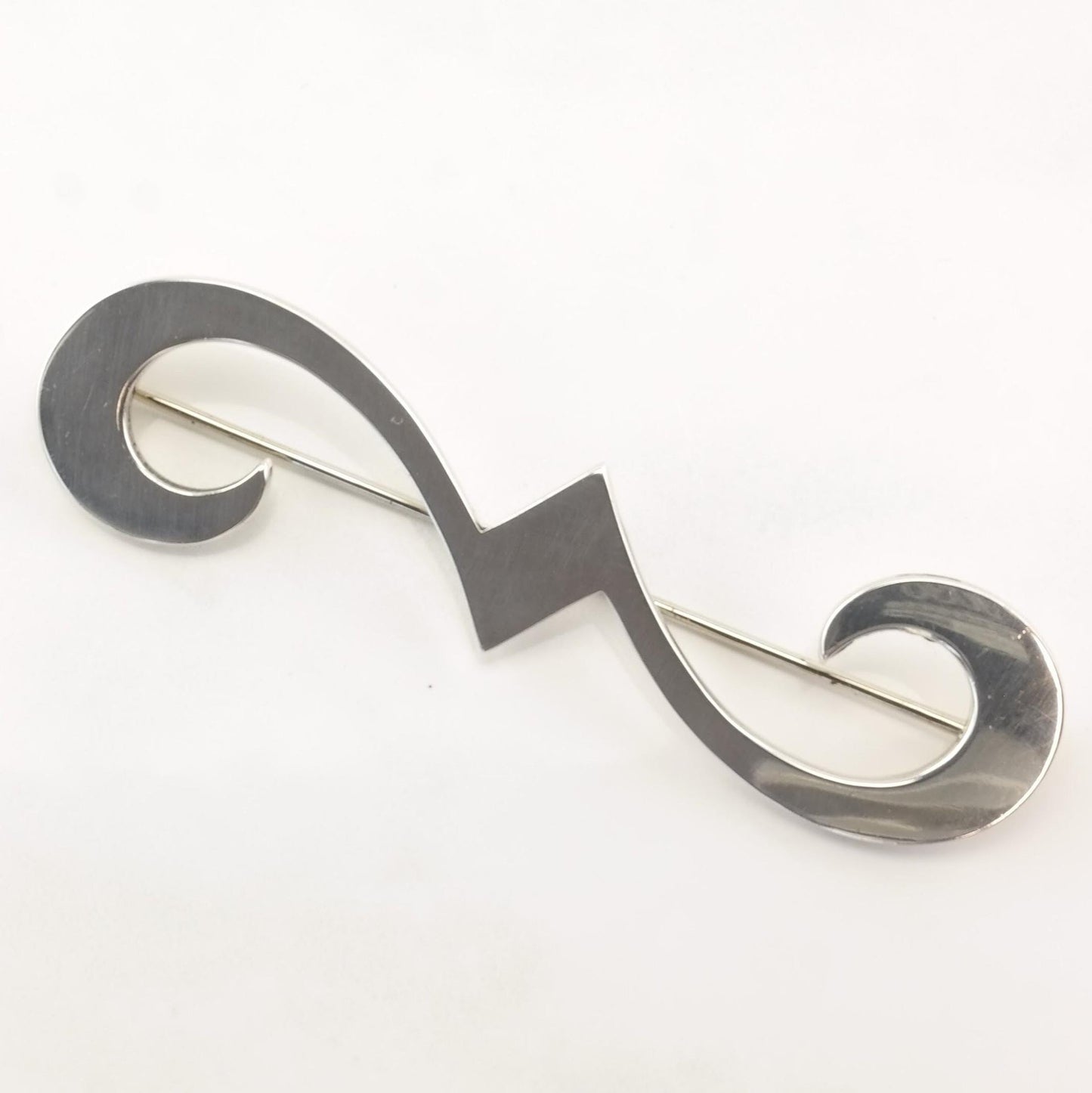 James Avery Sterling Silver Brooch Swirl Retired