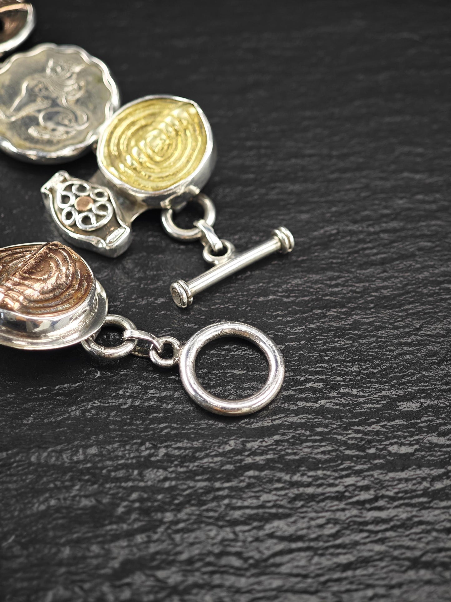AKR Zodiac, Mix Metal Sterling Silver Bracelet