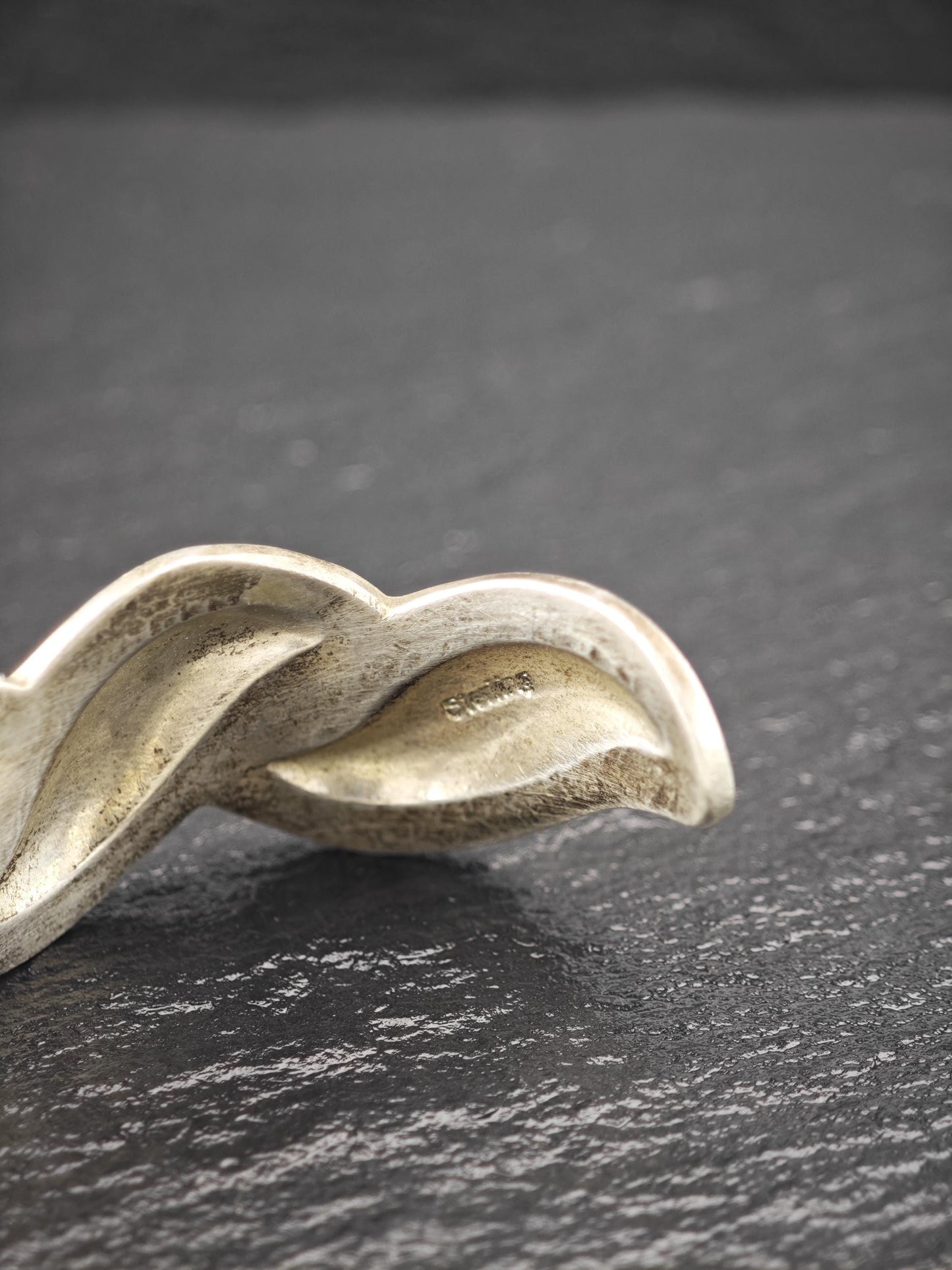 Vintage Native American Cuff Bracelet Sterling Silver
