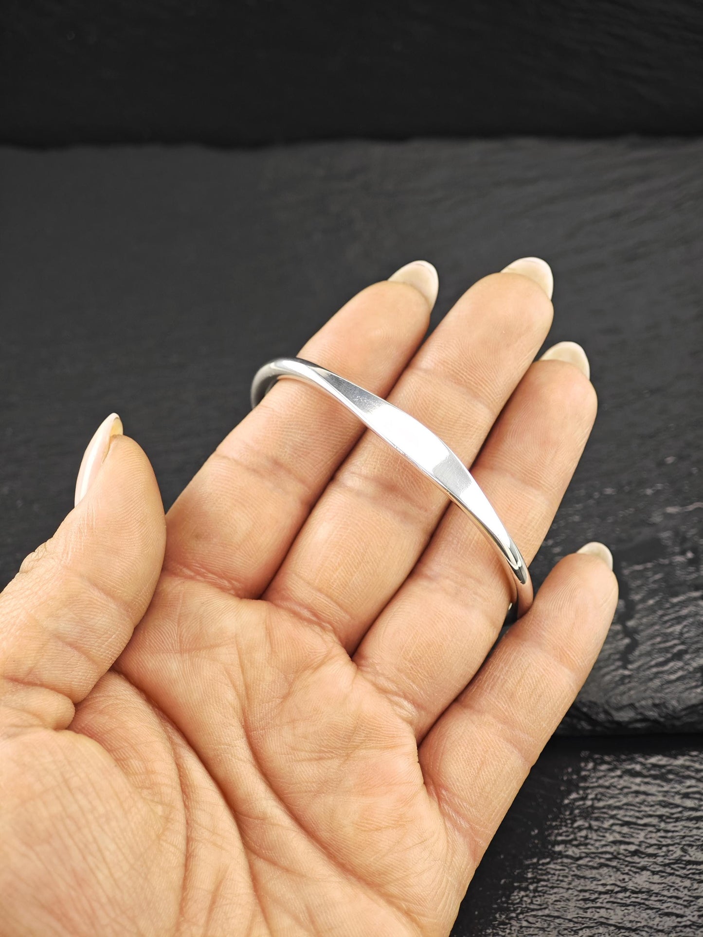 Vintage Denmark Cuff Bracelet Sterling Silver