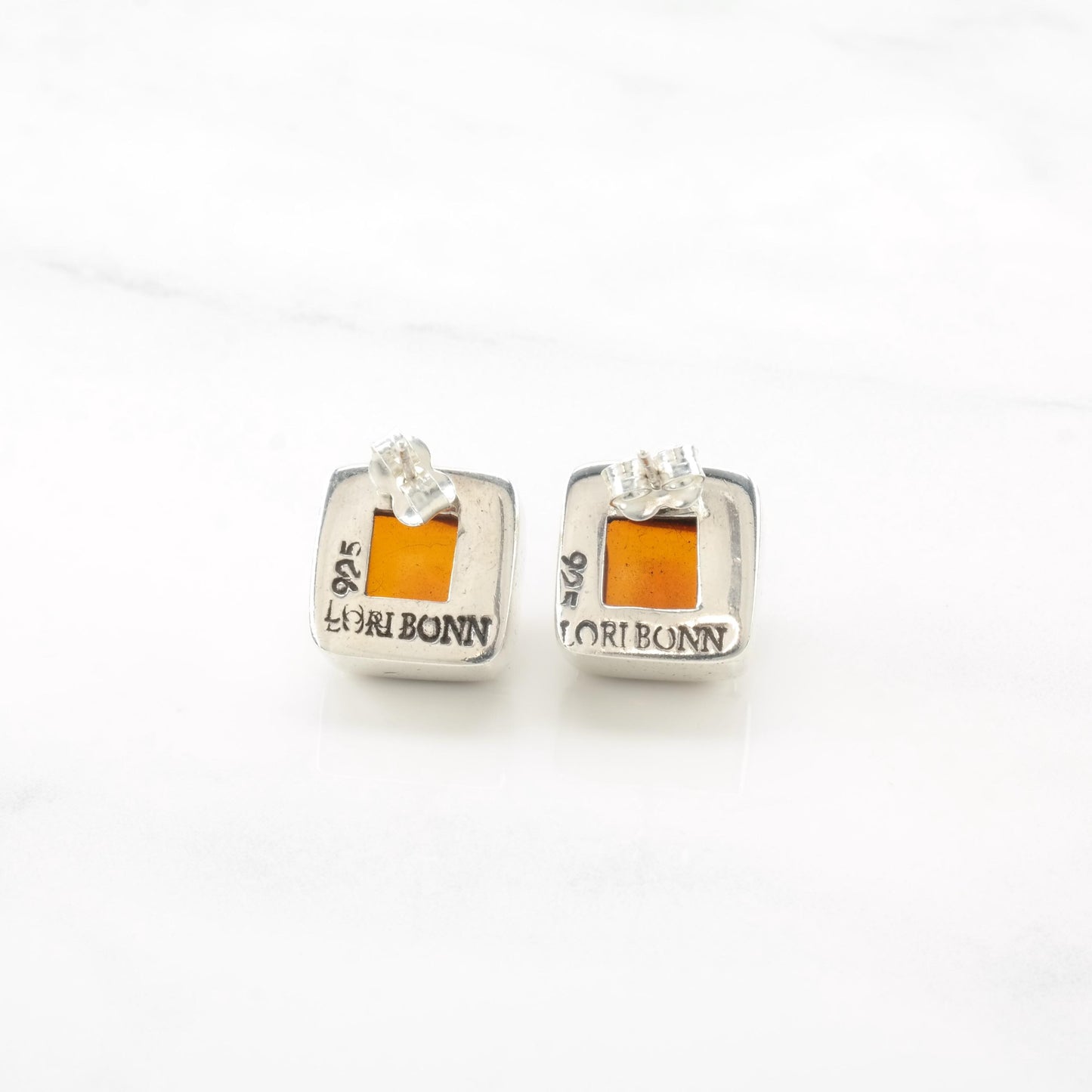 Vintage Lori Bonn Sterling Silver Stud Earrings