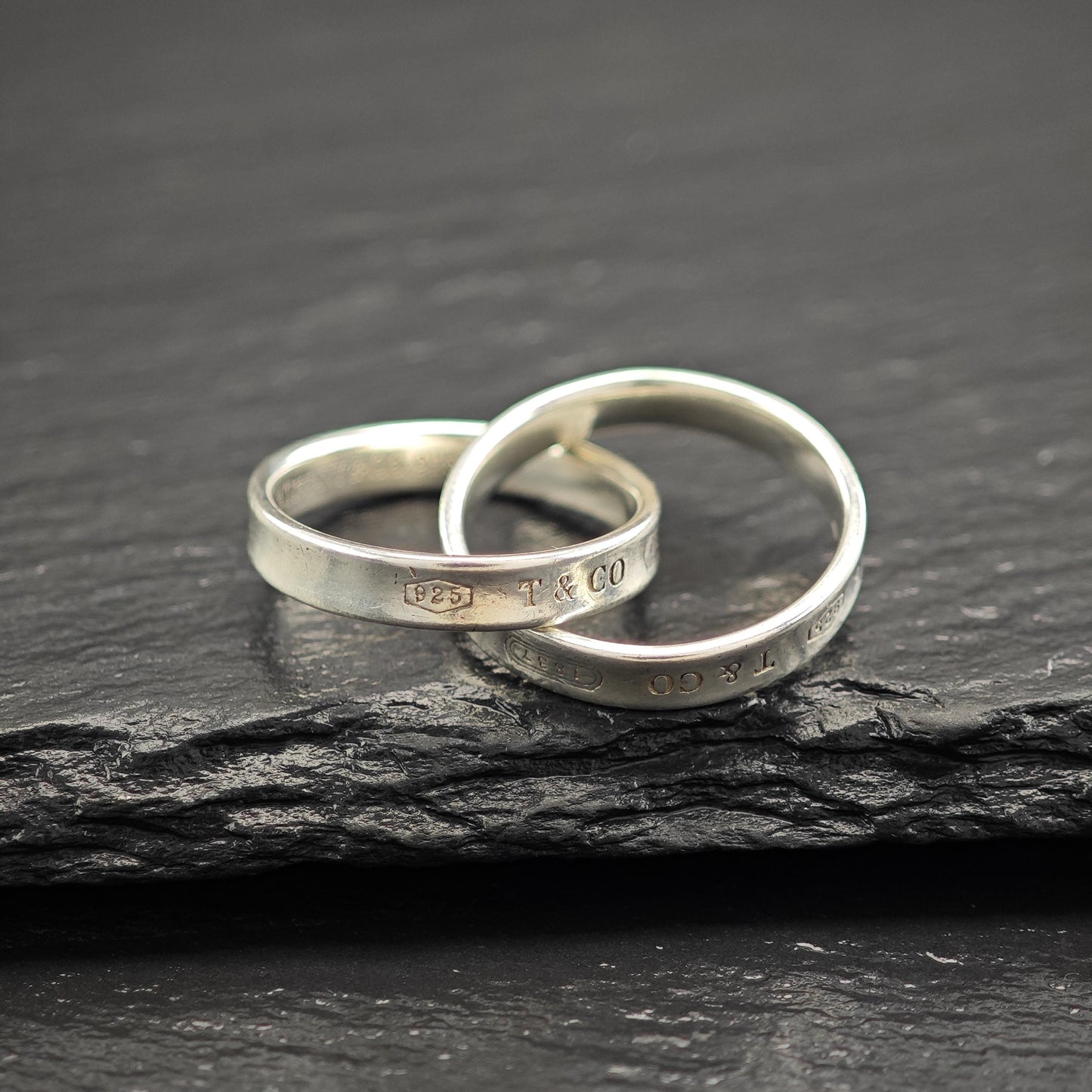1837 Tiffany Interlocking Bands Sterling Silver