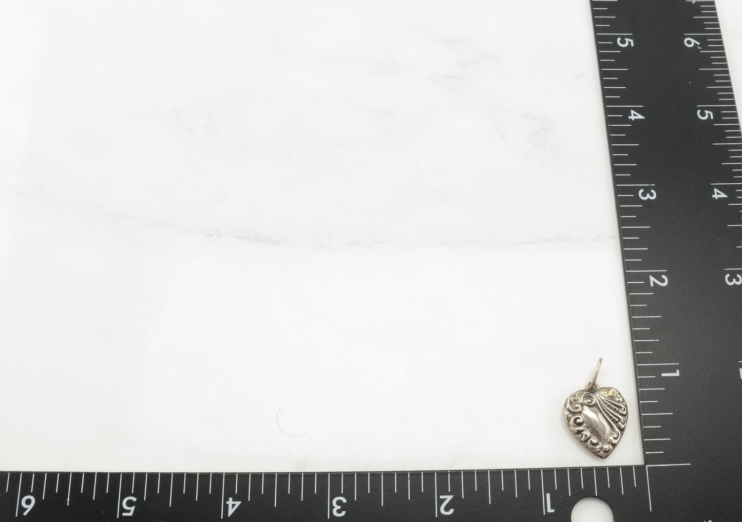 Choice of Vintage Heart Pendant Enamel or WWII Sweetheart Sterling Silver