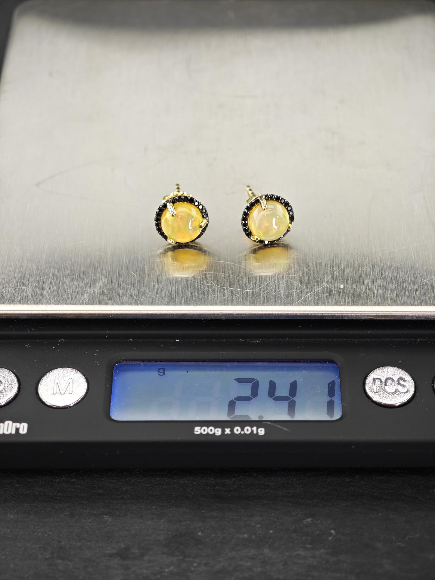 Vintage Sterling Silver Stud Earrings