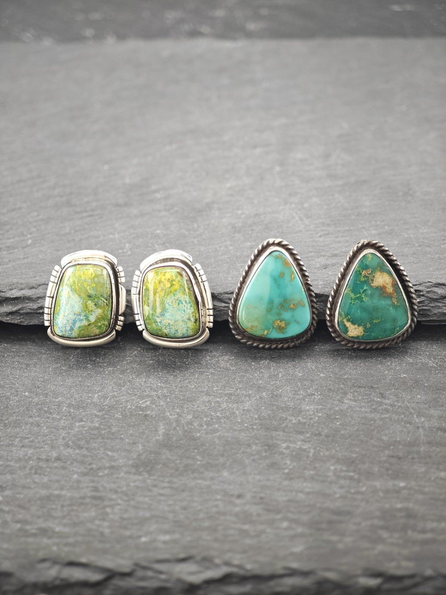 Choice of Native American Stud Earrings Sterling Silver