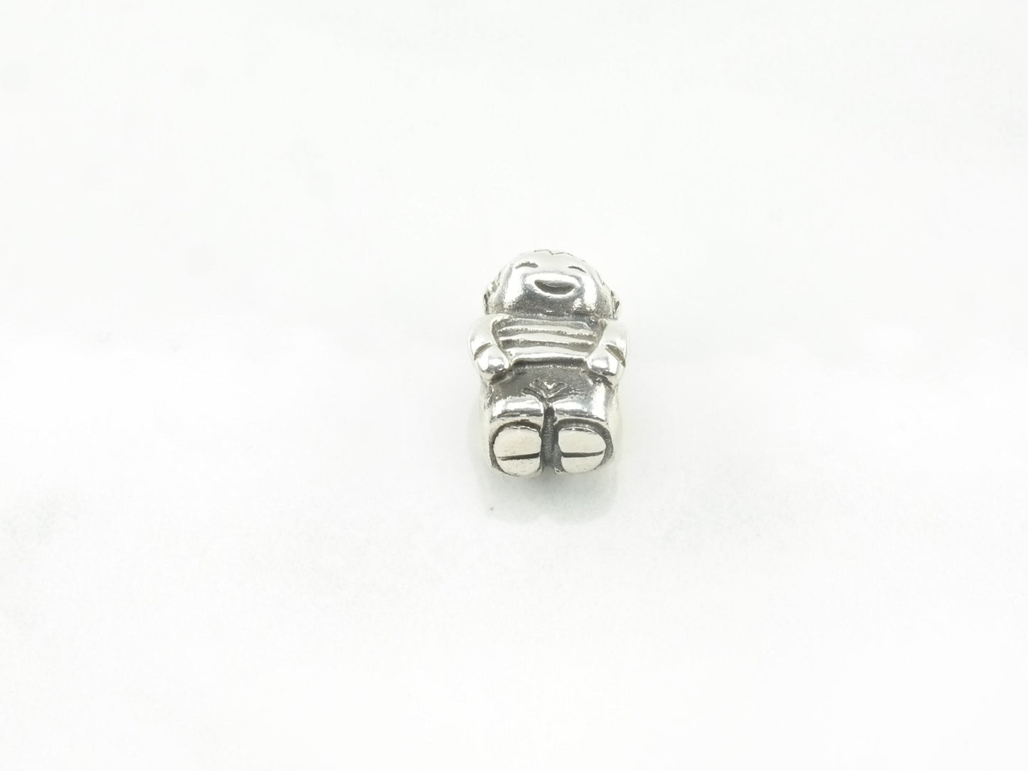 Vintage Sterling Silver Pandora Charm Child Pendant