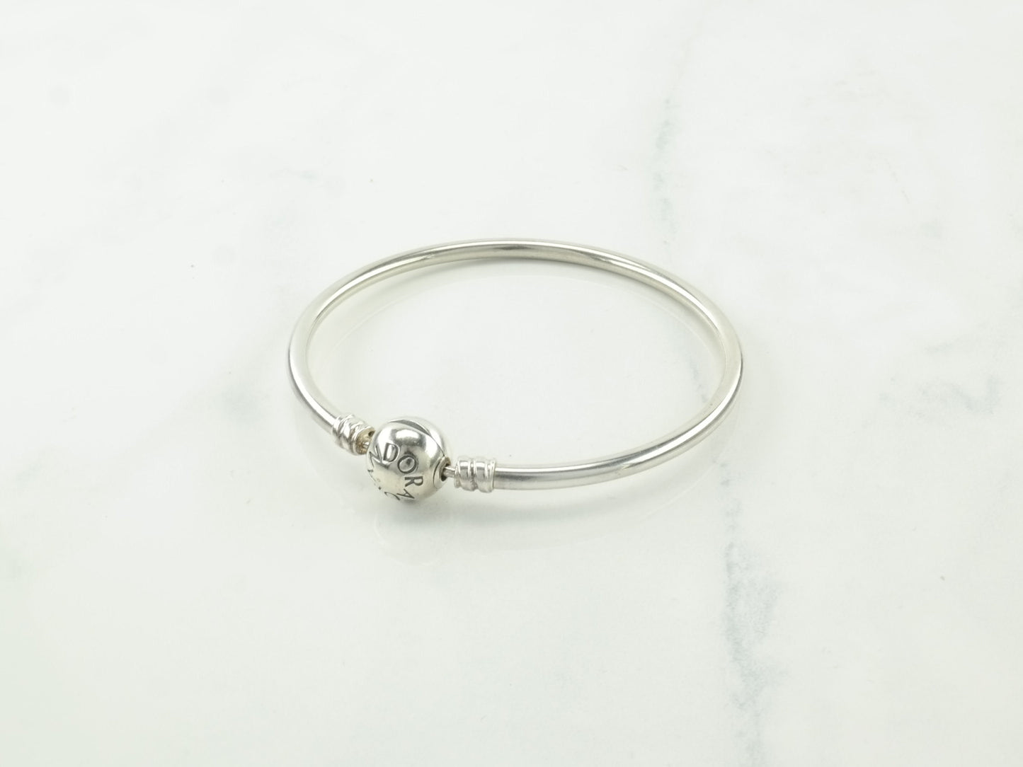 Choice: Vintage Pandora Sterling Silver Bangle Bracelet