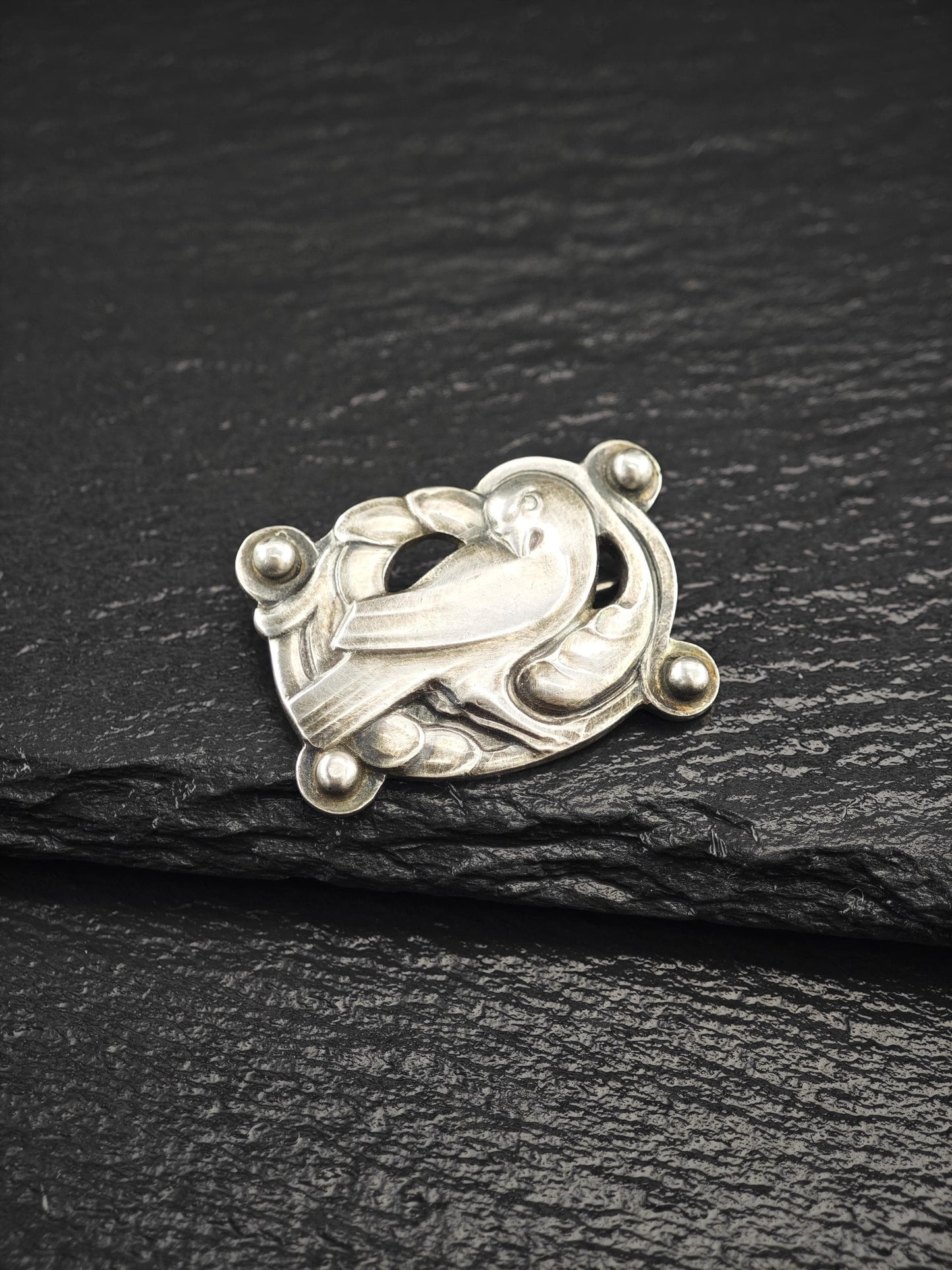 Georg Jensen 111, Bird Brooch Sterling Silver