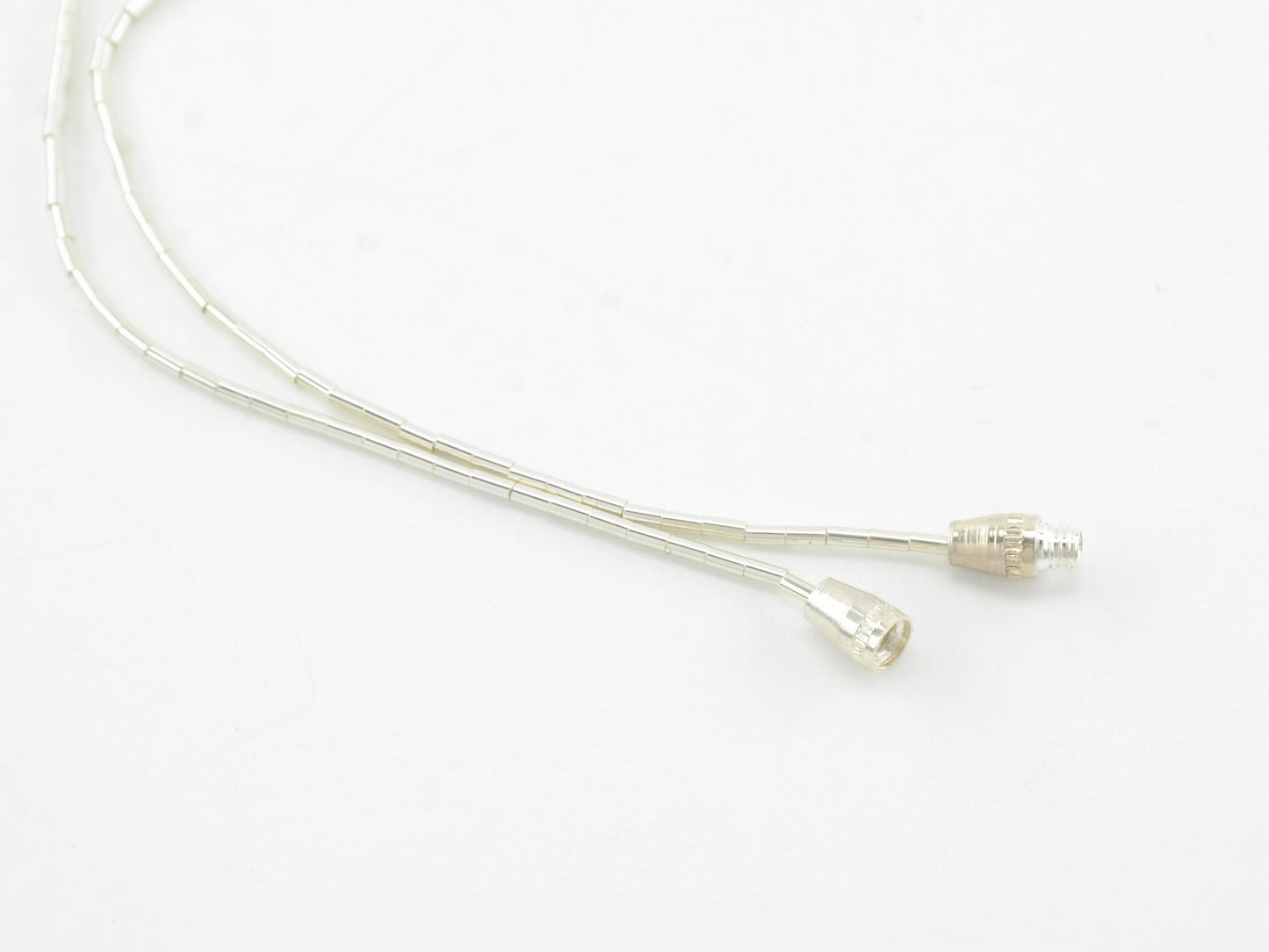 Vintage Southwest Sterling Silver Blue Lapis Lazuli Beaded Necklace