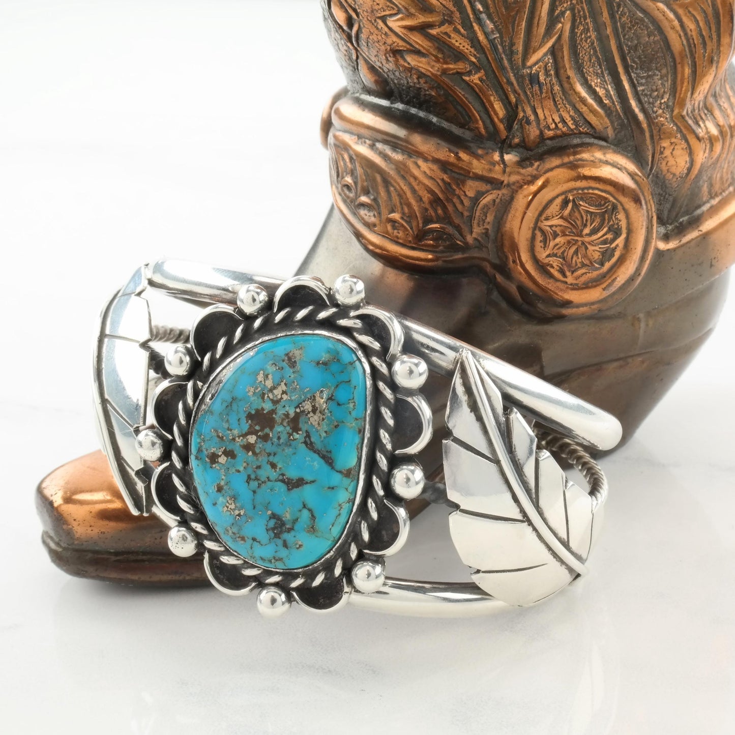 Turquoise Sterling Silver Cuff Bracelet