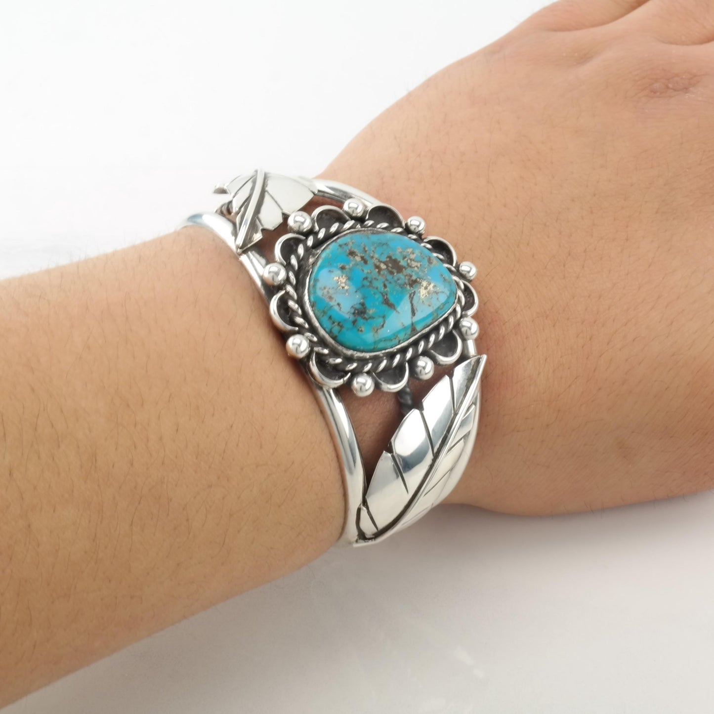 Turquoise Sterling Silver Cuff Bracelet