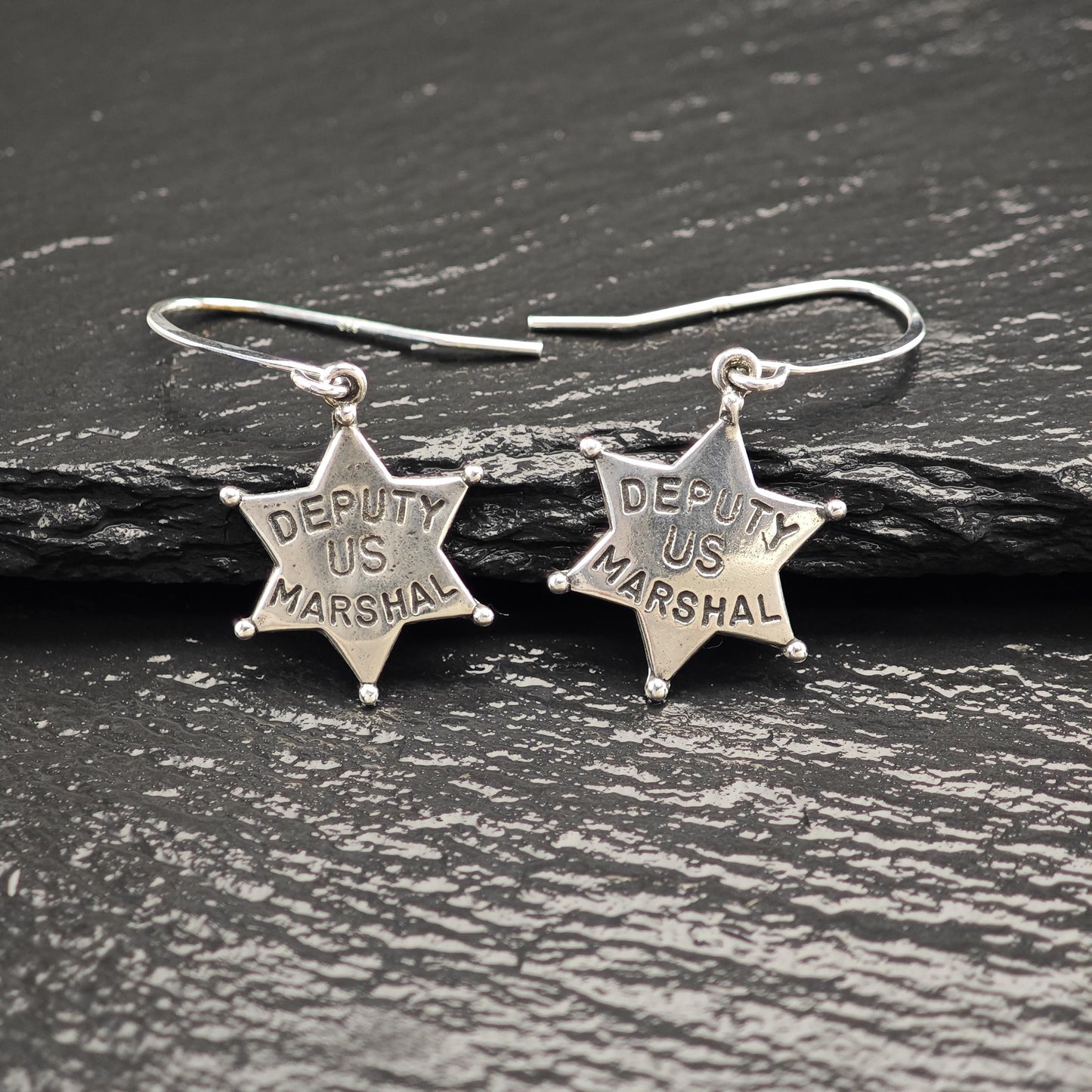 Choice of Vintage Fish Hook Earrings Sterling Silver