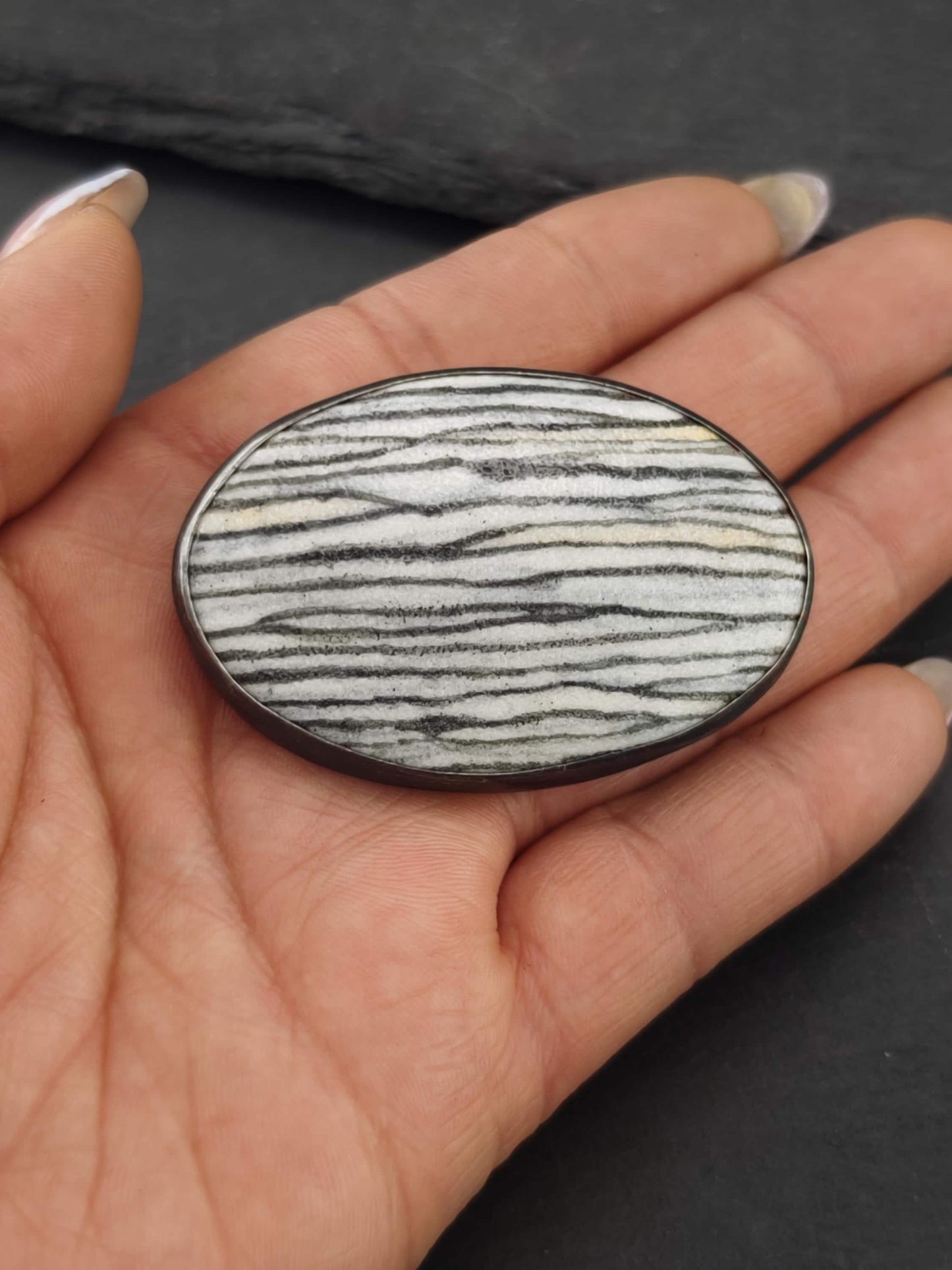 Vintage Designer Sterling Silver Brooch