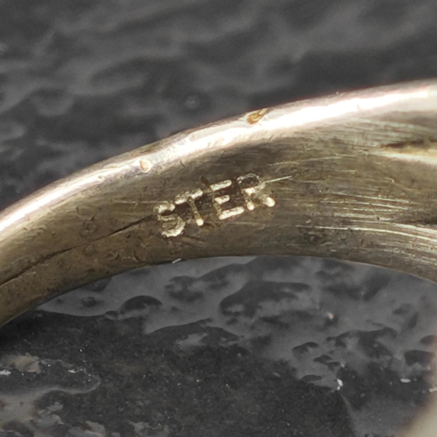 Historic, Native American Green Turquoise Ring Sterling Silver