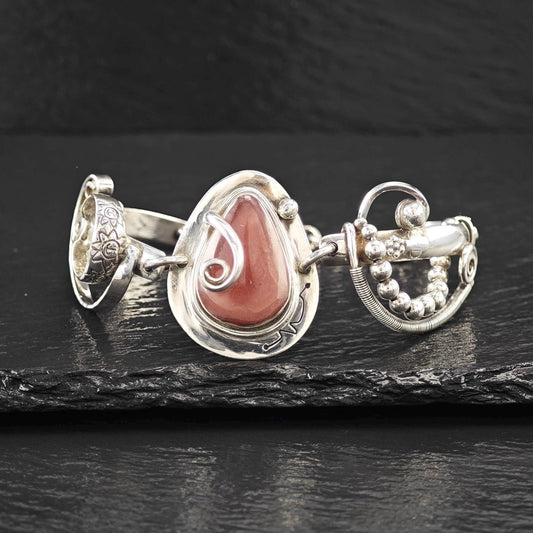 Victor Yurivilca, Teardrop Bracelet Sterling Silver