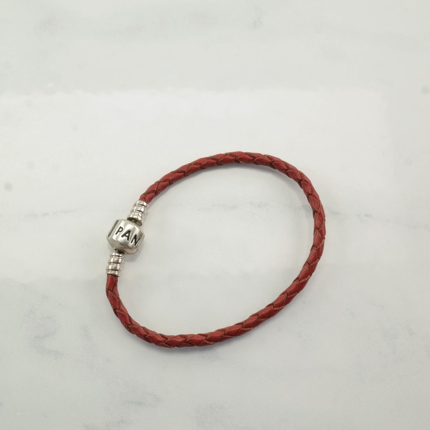 Vintage Pandora Sterling Silver Charm Bracelet