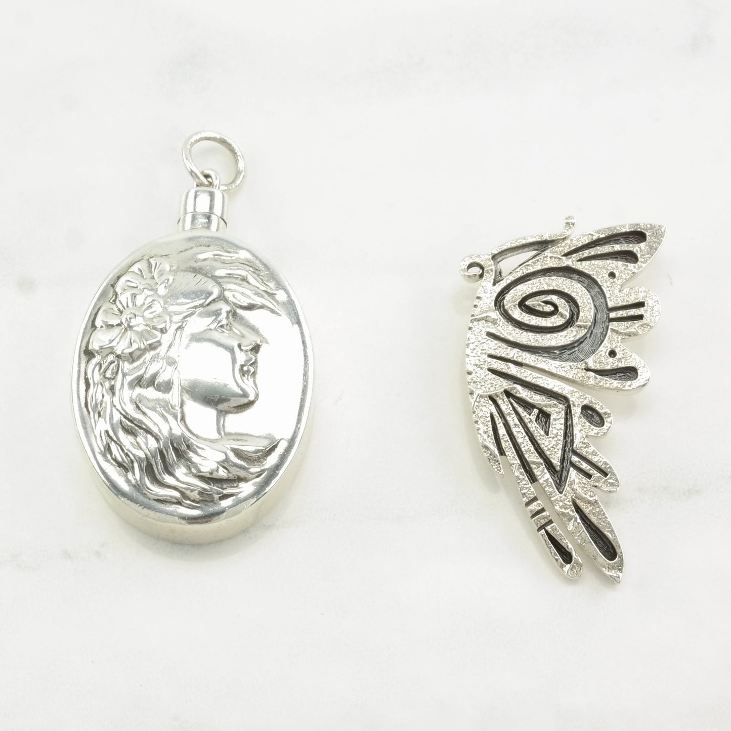 Vintage Southwest Choice Of Southwest Sterling Silver Pendant