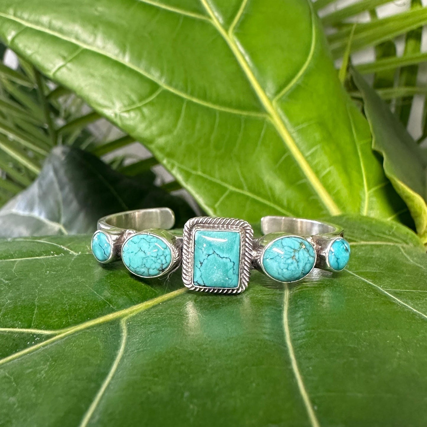 Vintage Navajo Sterling Silver Cuff Bracelet