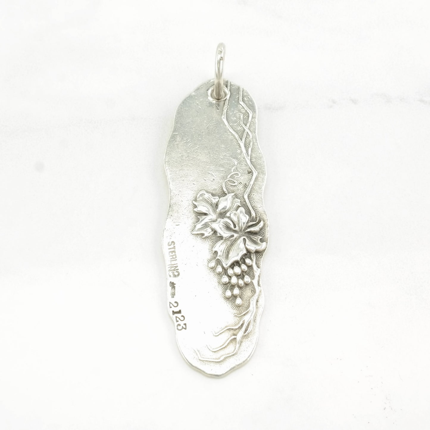 Important Antique Silver Prominent New Yorker Token Art Nouveau Kerr Sterling Pendant