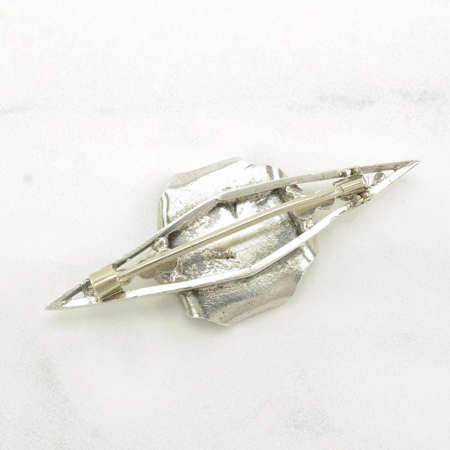 Art Nouveau Sterling Silver Brooch Roman Soldier B1749