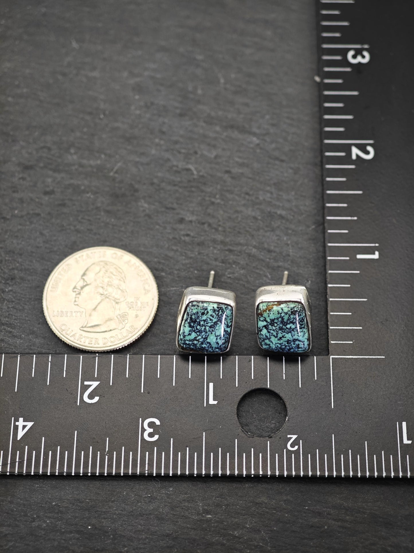 Choice of Vintage Native American Sterling Silver Stud Earrings