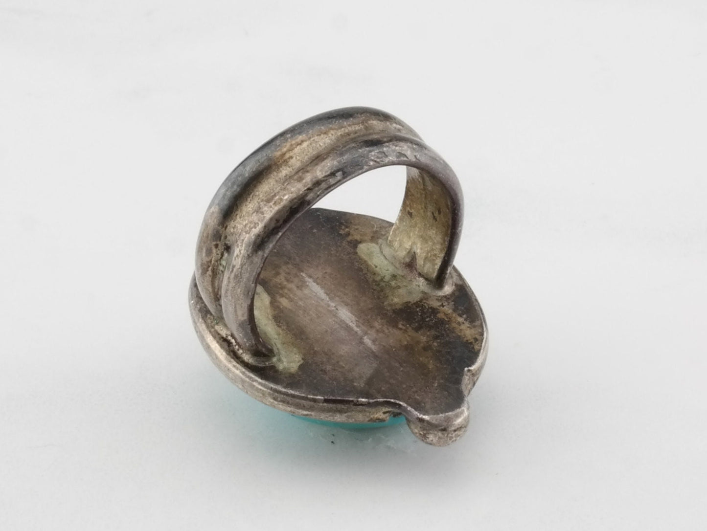 Vintage Sterling Silver Turquoise Ring