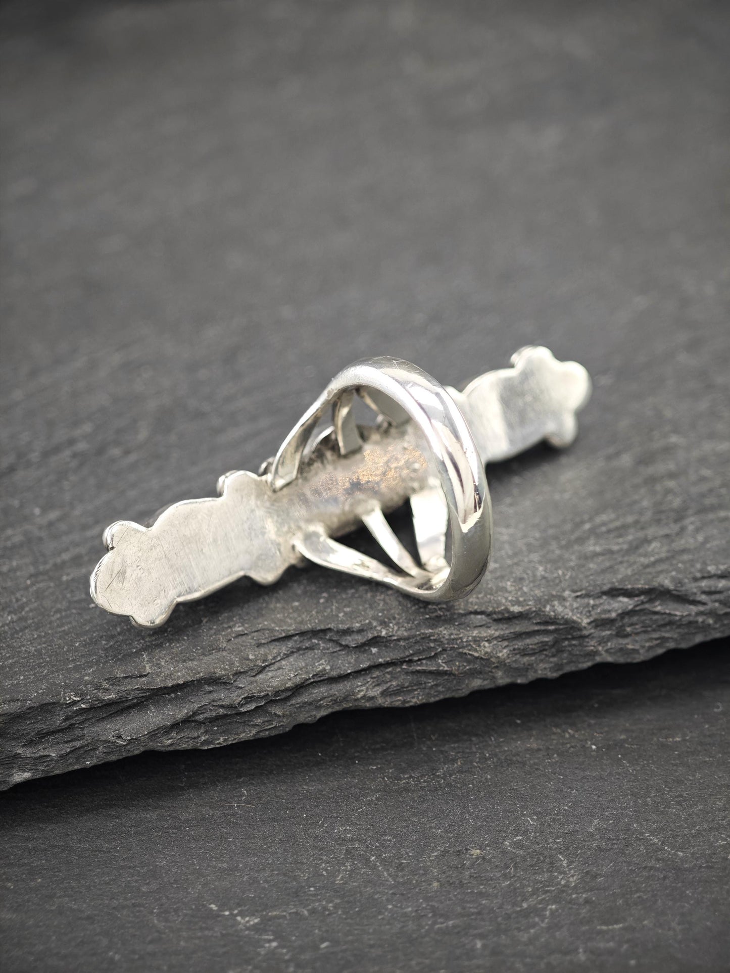 Native American Turquoise Ring Sterling Silver R5762