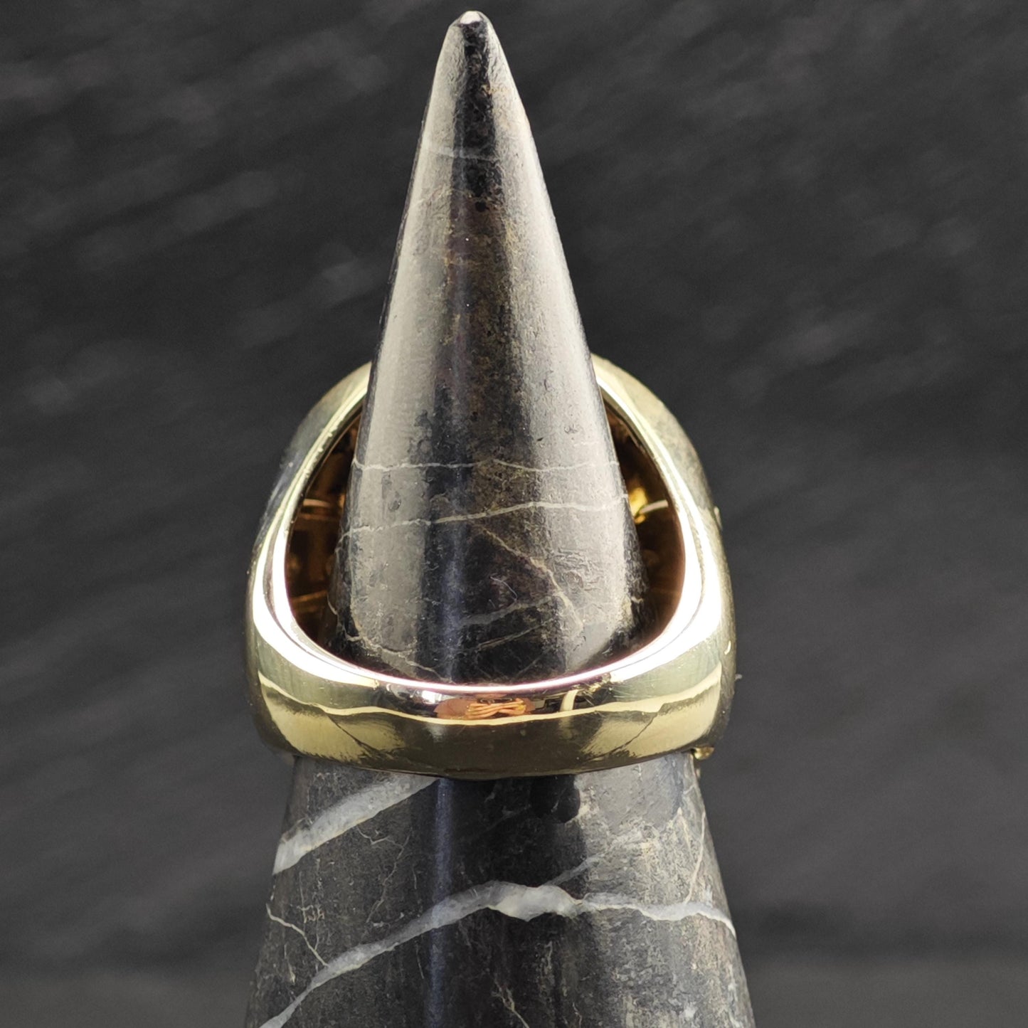 Large Eagle Gold Plated Sterling Silver Ring Sz 11 R6722