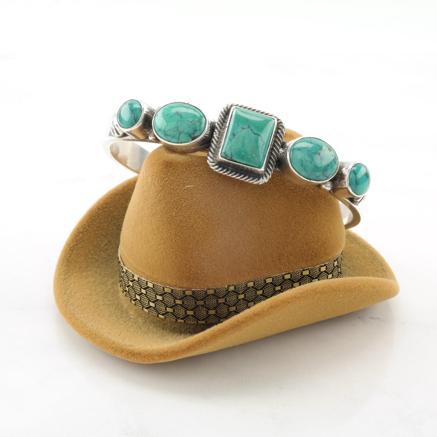 Vintage Navajo Sterling Silver Cuff Bracelet