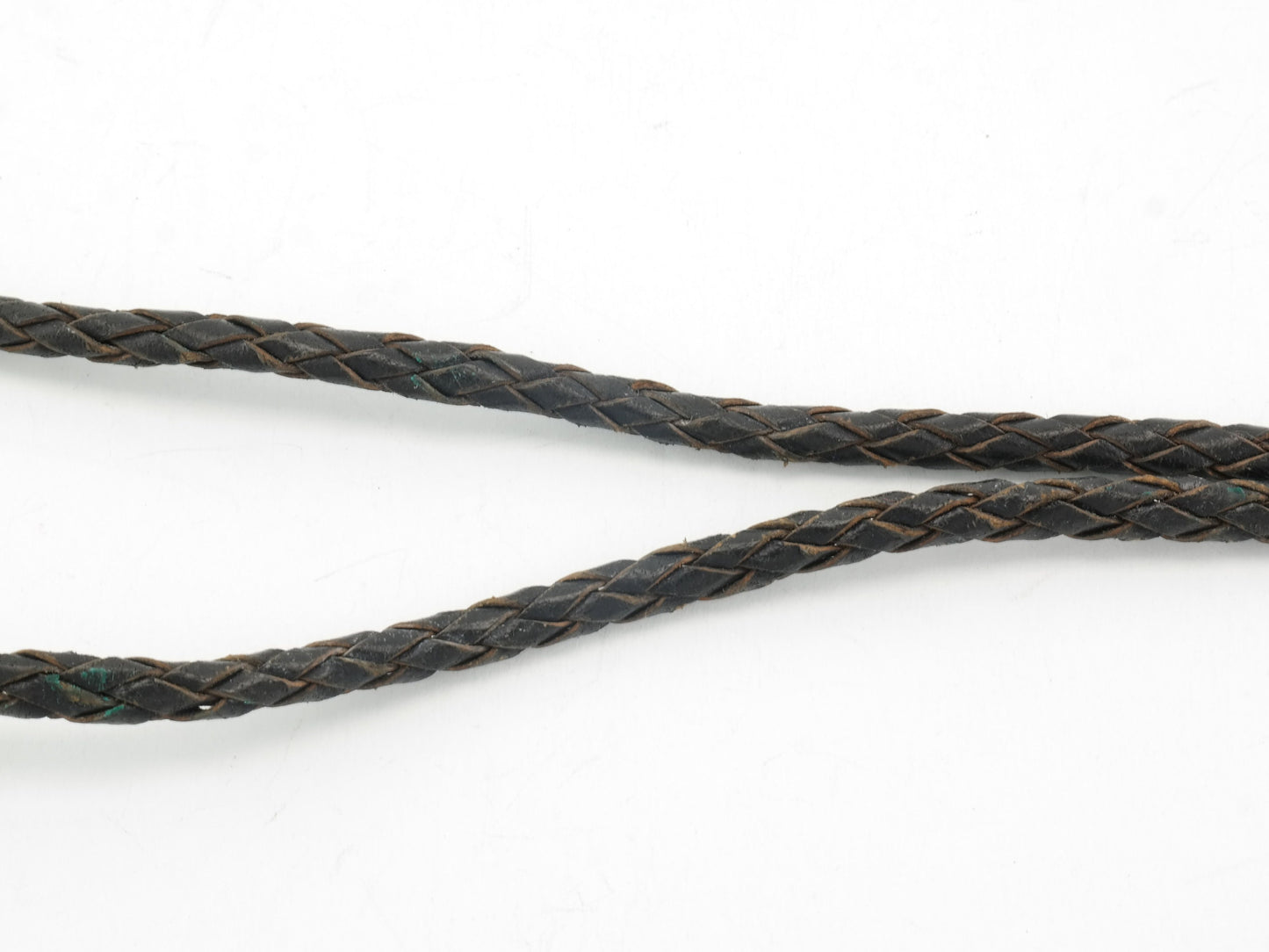 Vintage Native American Sterling Silver Turquoise Blue Gem Bolo Tie