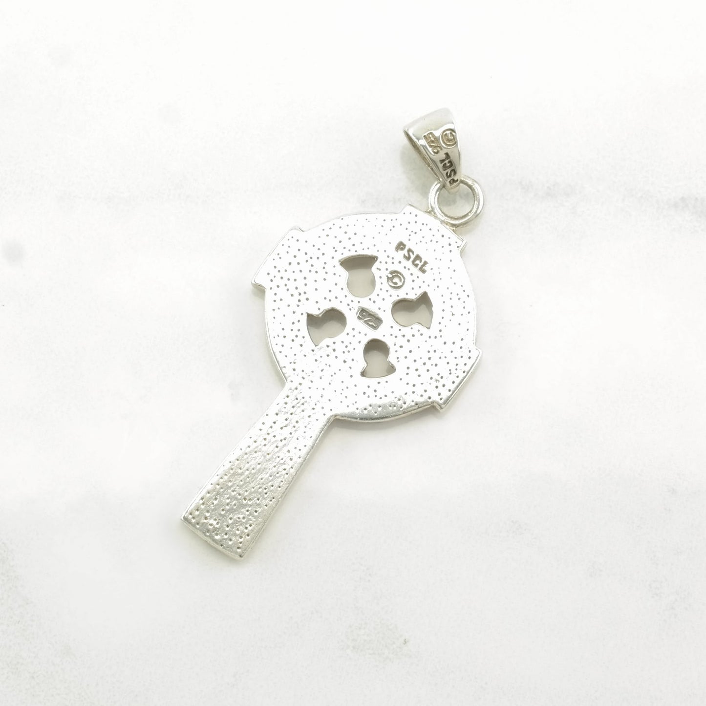 Vintage Celtic Cross Ornate Sterling Silver Pendant