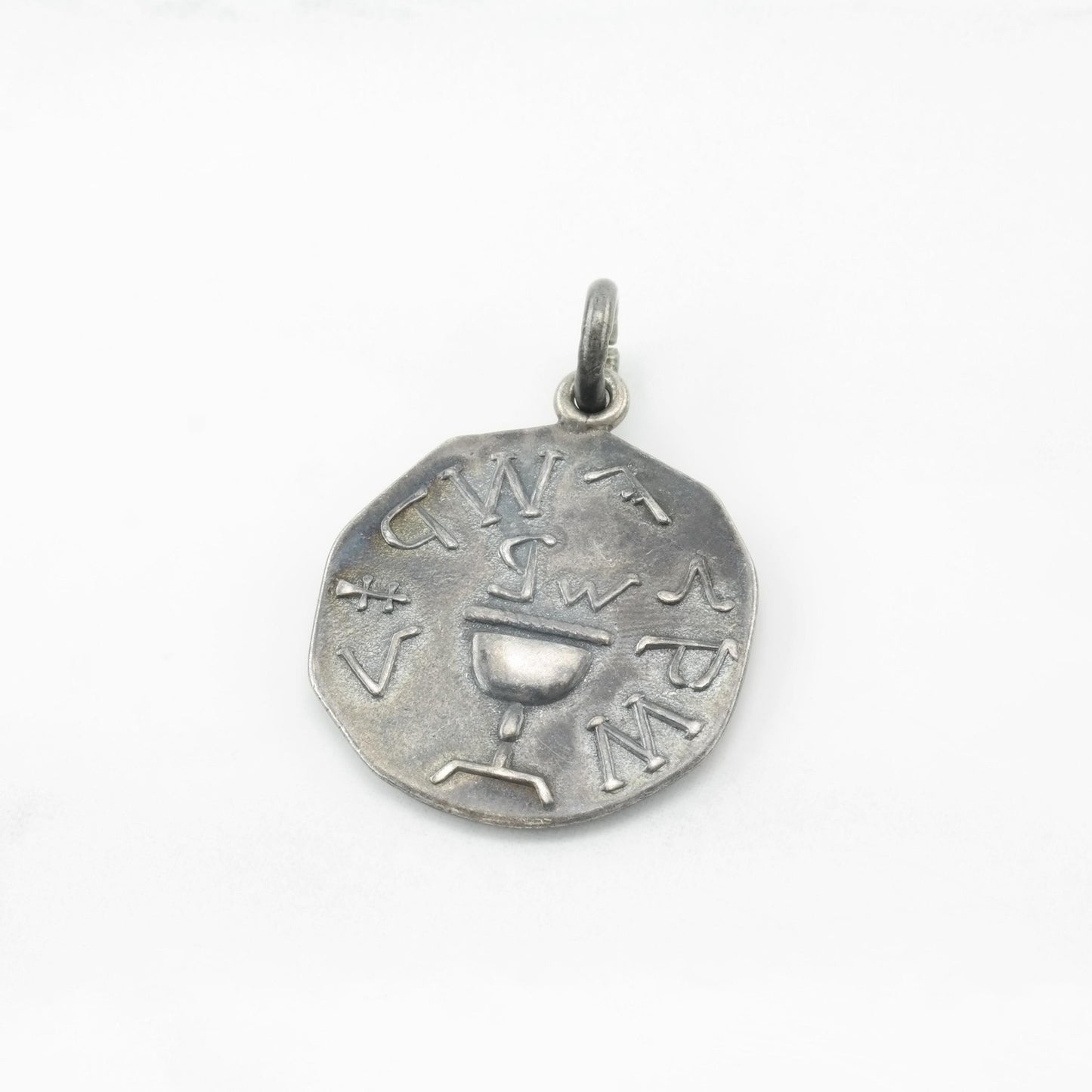 Vintage Masonic Royal Arch Sterling Silver Pendant