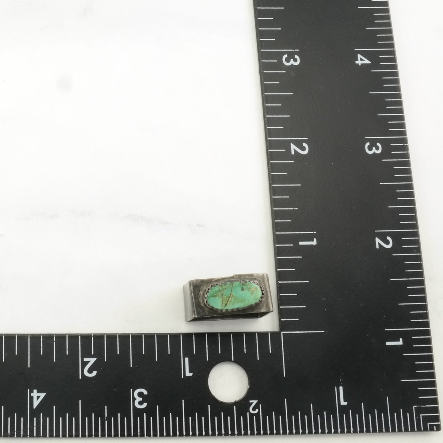 Important Zuni Turquoise Belt Buckle Native American Blue Sterling Silver Horace Iule