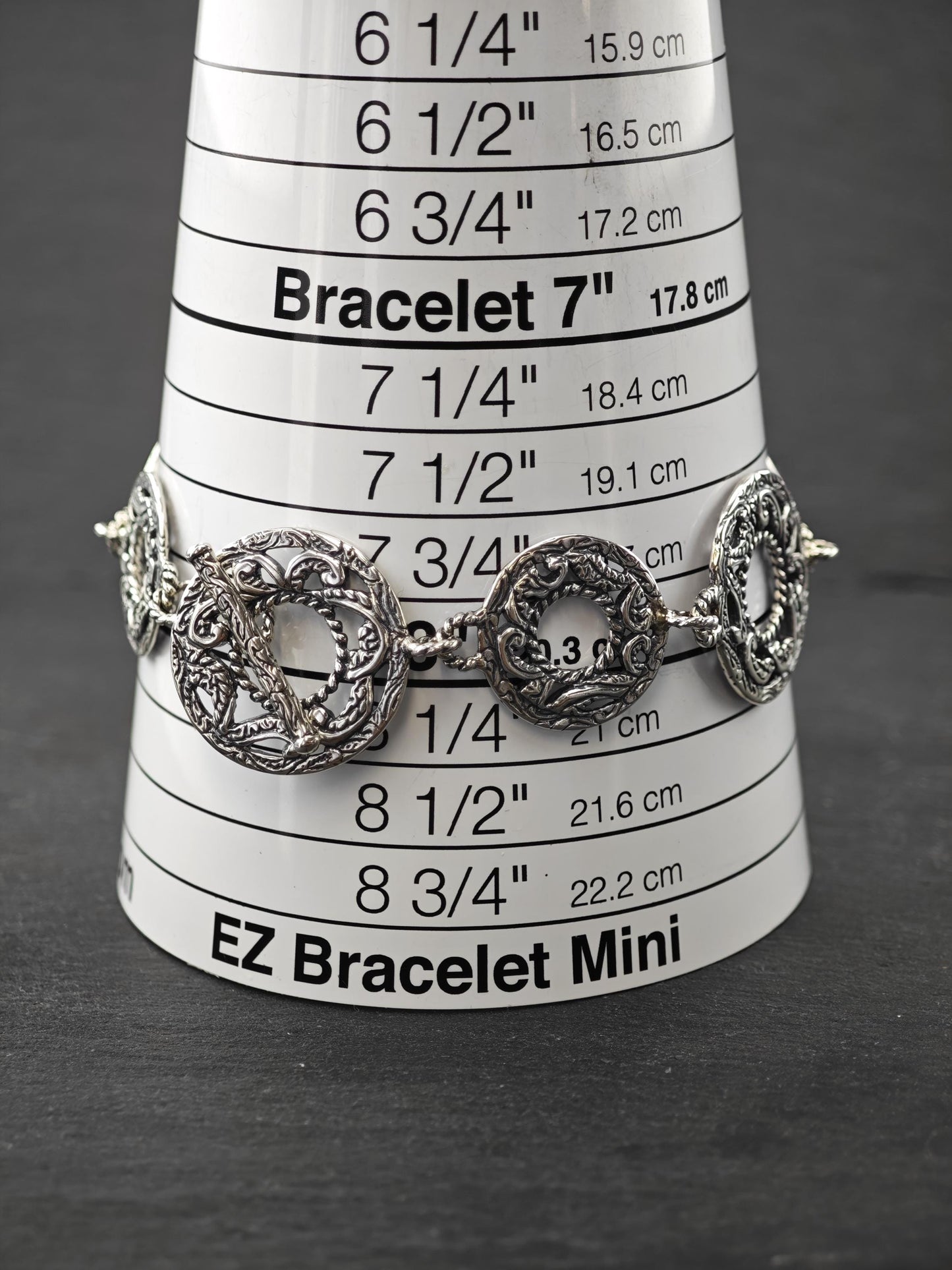 Vintage Carolyn Pollack Rodeo Romance Toggle Bracelet