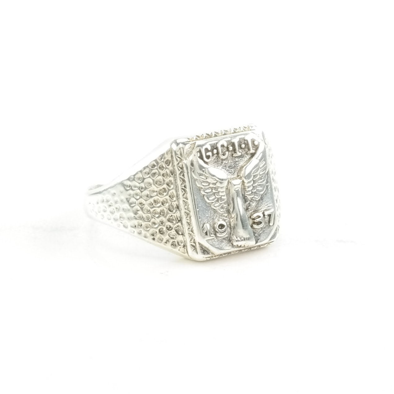 Vintage 1937 Silver Ring Sterling Size 8 1/2