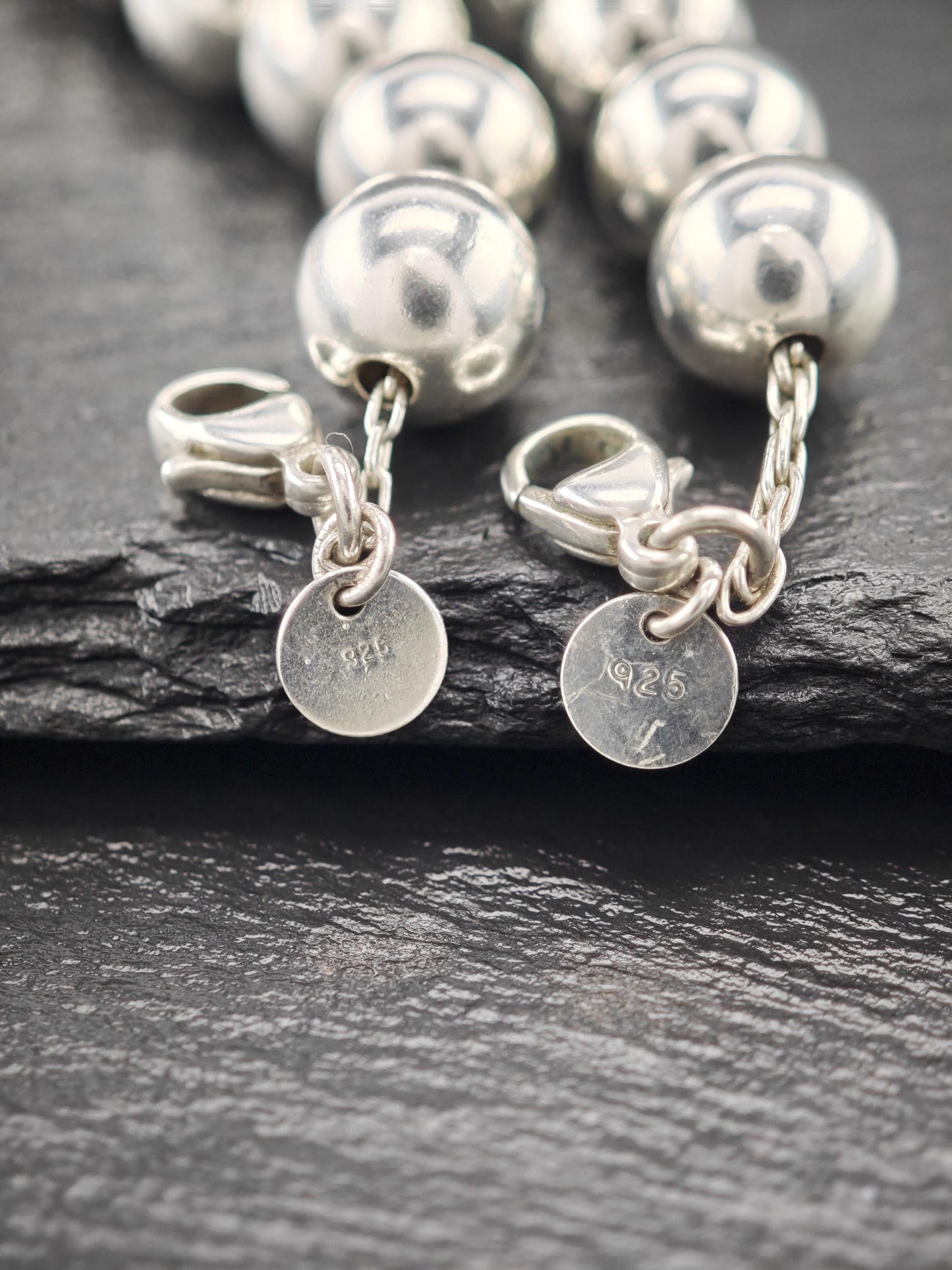 Tiffany Hardwear 10mm Ball Bracelet Sterling Silver