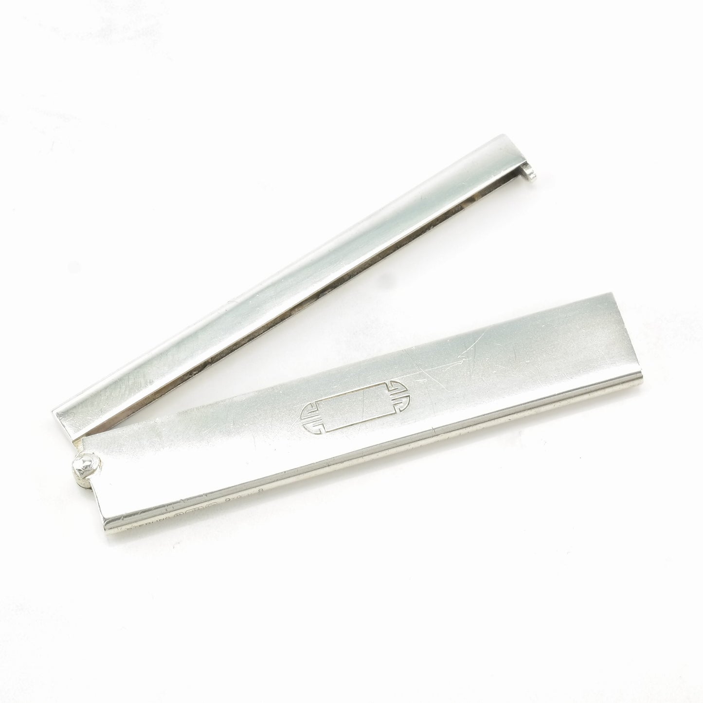 Art Deco Sterling Silver Comb Case