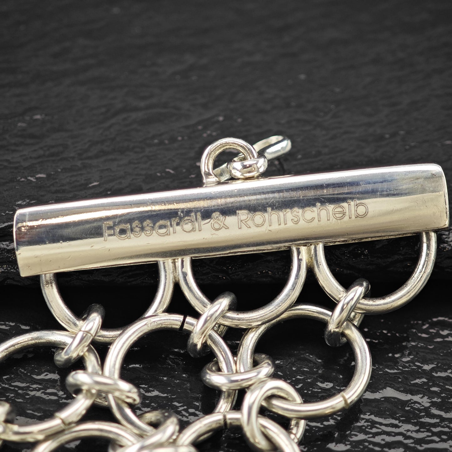 Fassardi & Rohrscheib Bracelet Sterling Silver Size 6 1/2"